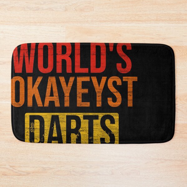 Artikelvorschau, World’s Okayest Darts Player – Funny Dart Player Humor Design entworfen und verkauft von TheØche.