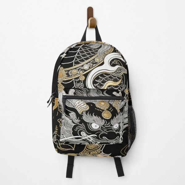 Item preview, Divine Golden Qilin & Dragon Black Lacquer Style designed and sold by zzz888.