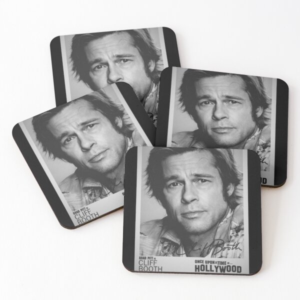 Item preview, Cliff Booth Premium Black and White Portrait Poster designed and sold by ParkerLarry.