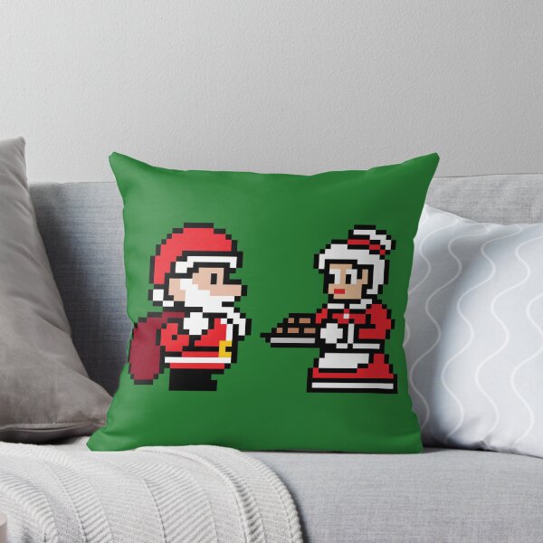 Item preview, 8-bit Christmas Santa and Mrs. Claus designed and sold by IORS.