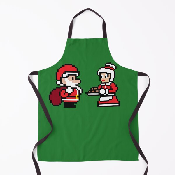 Item preview, 8-bit Christmas Santa and Mrs. Claus designed and sold by IORS.