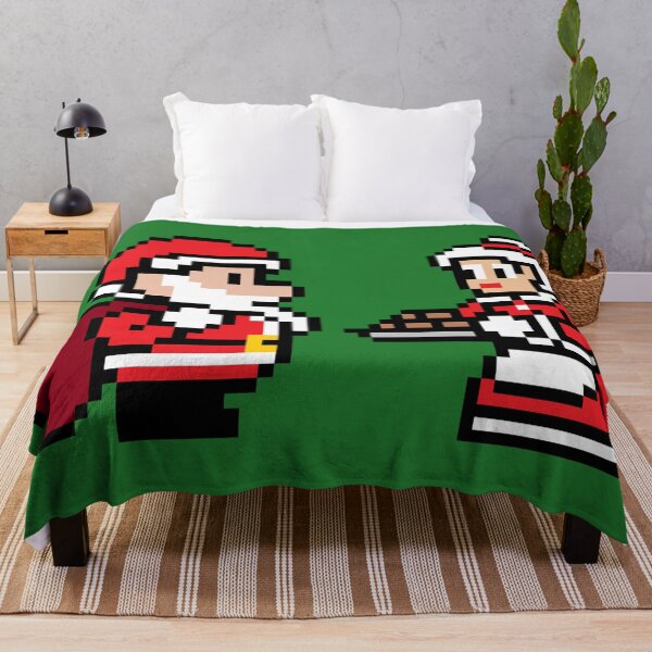 Item preview, 8-bit Christmas Santa and Mrs. Claus designed and sold by IORS.