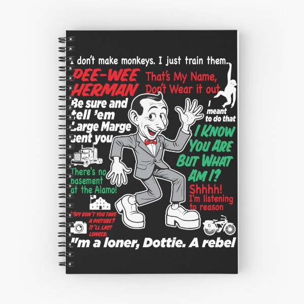 Item preview, Pee Wee Herman Caricature Quotes Dks designed and sold by Alema Art.