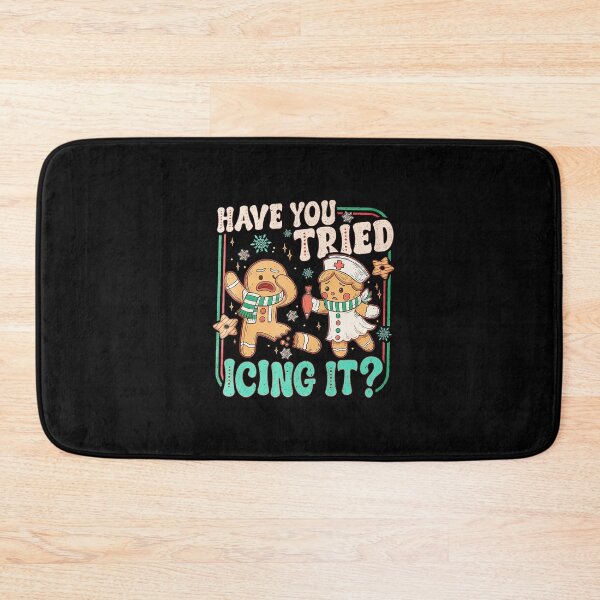 Item preview, Have You Tried Icing It Funny Gingerbread Christmas  designed and sold by JEFDodsonArt.