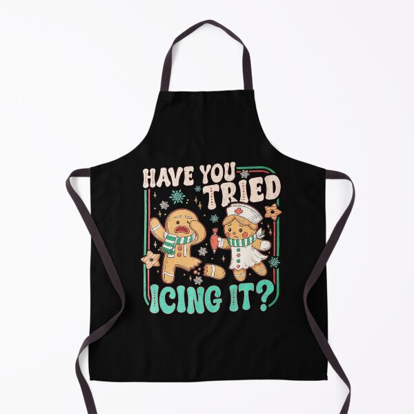 Item preview, Have You Tried Icing It Funny Gingerbread Christmas  designed and sold by JEFDodsonArt.