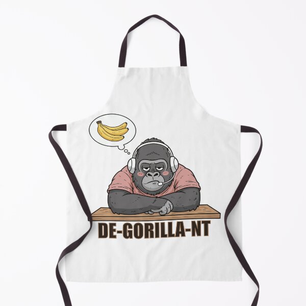 Item preview, Lazy Gorilla Gamer with Headset designed and sold by holywarter.