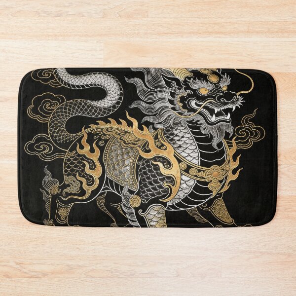 Item preview, Majestic Silver & Gold Qilin Mythical Guardian designed and sold by zzz888.