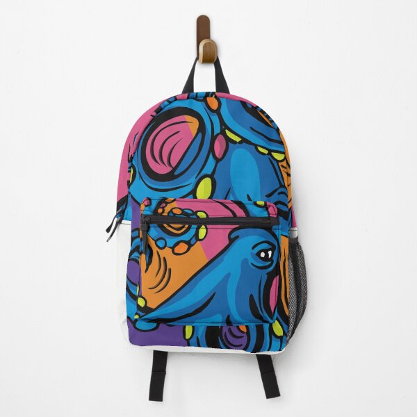 Item preview, Neon Octopus – Dynamic Sea Illustration designed and sold by mari0n980.