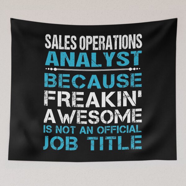 Item preview, Sales Operations Analyst designed and sold by ginawilliams39.