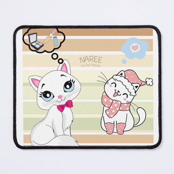 Item preview, Kawaii Cute Cats | Makeup & Winter designed and sold by KittenAndCo.