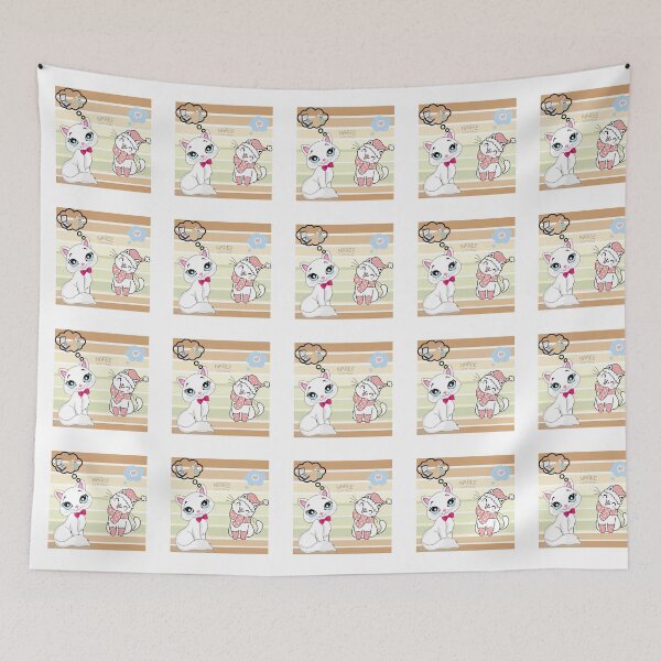 Item preview, Kawaii Cute Cats | Makeup & Winter designed and sold by KittenAndCo.