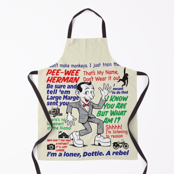 Item preview, Pee Wee Herman Caricature Quotes Lts designed and sold by Alema Art.