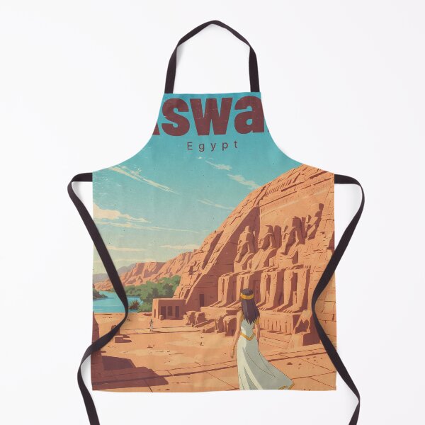 Item preview, Girl Gazing at Abu Simbel Temples in Pastel Light designed and sold by JacksoonLester.