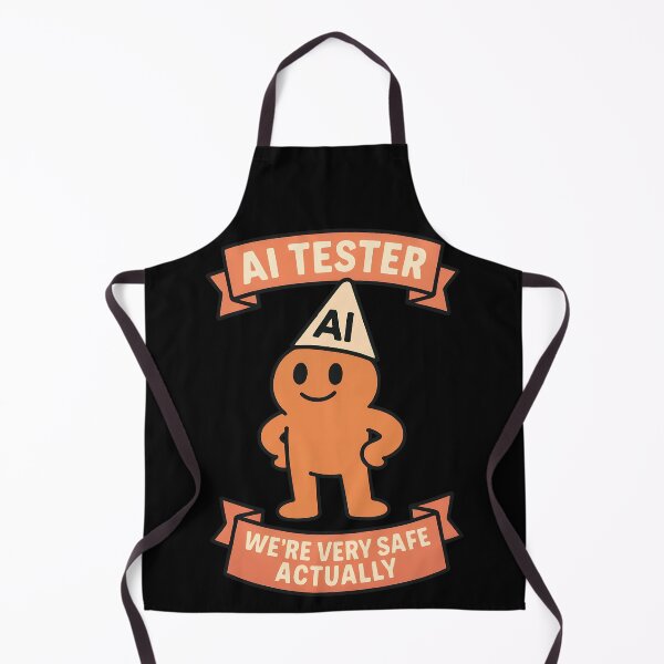 Item preview, AI Tester We’re Very Safe Actually Funny Tech Design designed and sold by TeeTimeTreasure.