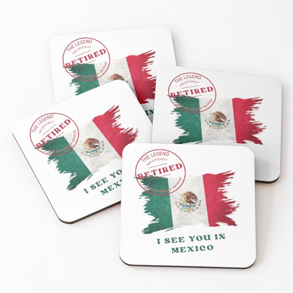 Item preview, Retirement funny design Legend Retired See you in Mexico designed and sold by TeeArtWorld.