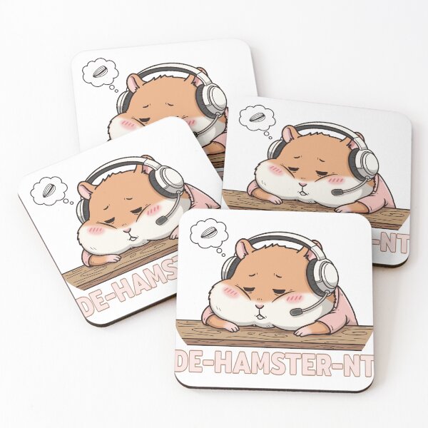Item preview, Lazy Hamster Listening to Music designed and sold by holywarter.
