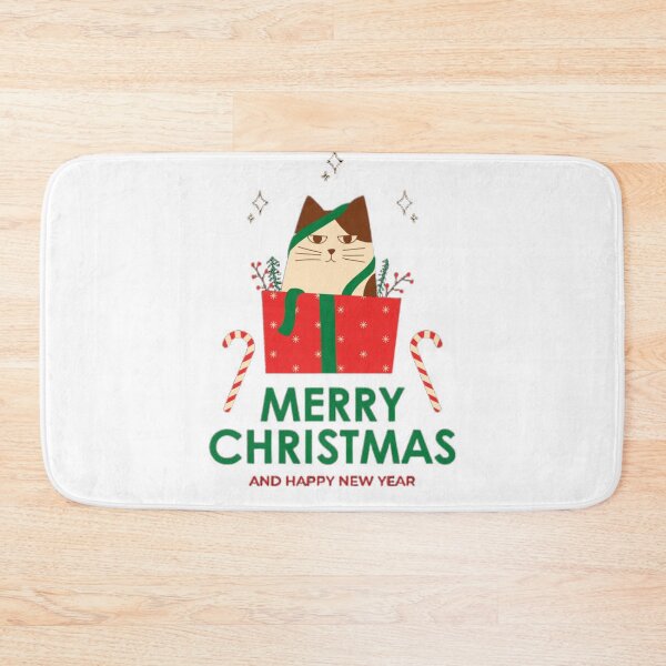 Item preview, Grumpy Cat Christmas Gift Box Design - Funny Holiday Merch designed and sold by Magounette.