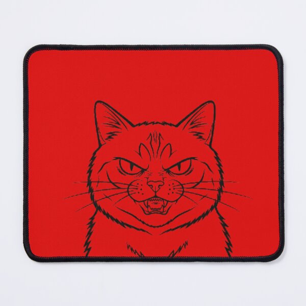 Item preview, Angry Cat. designed and sold by Kawaii Kraftz.