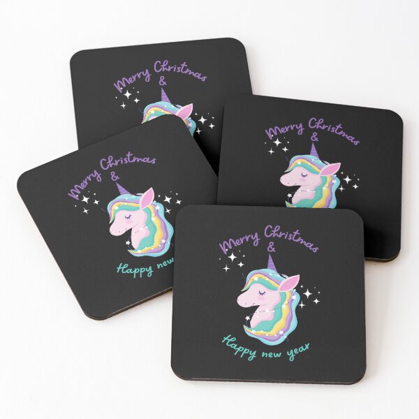Item preview, Whimsical Unicorn Christmas Cheer: Magical Holiday Wishes!" designed and sold by ShopTwentyFour.