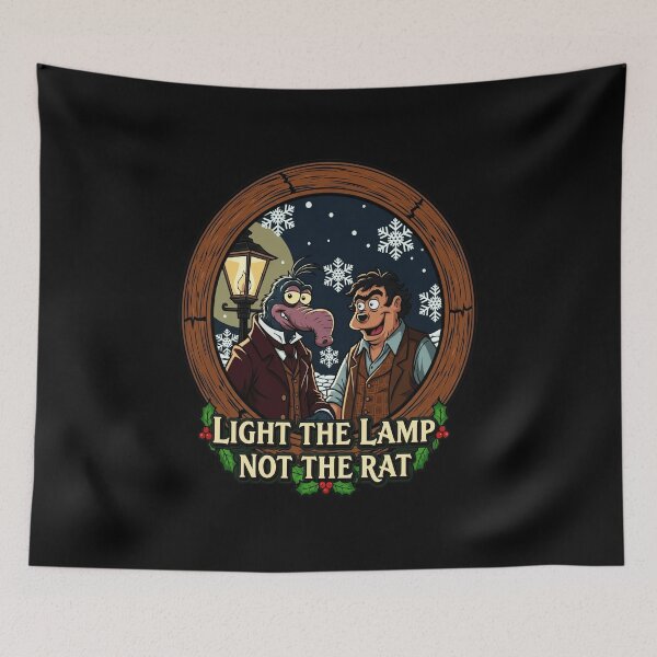 Item preview, Muppet Christmas Carol - Light The Lamp Not The Rat 2025  designed and sold by ferminhays.