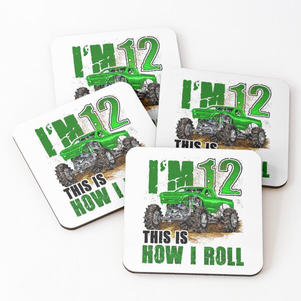 Item preview, I'm 12 This Is How I Roll Monster Truck Birthday designed and sold by JRRTs.