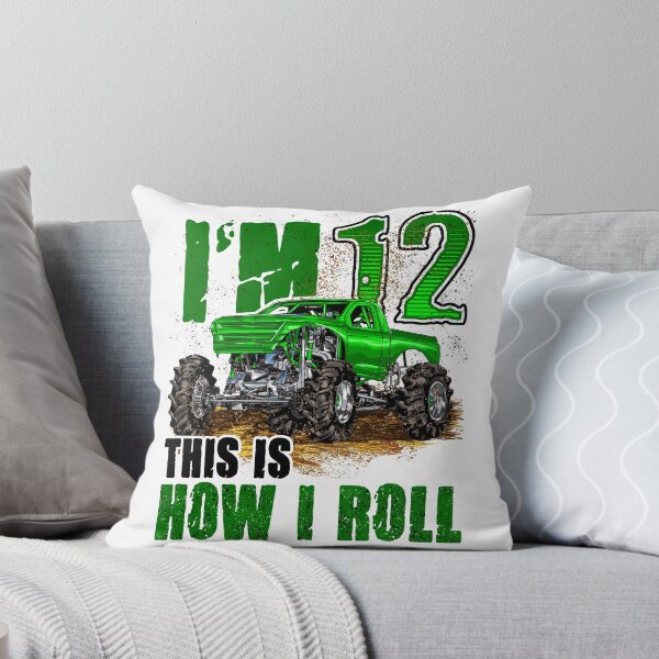 Item preview, I'm 12 This Is How I Roll Monster Truck Birthday designed and sold by JRRTs.