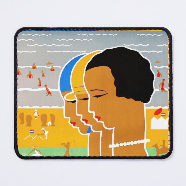 Item preview, Vintage Art Deco Travel Poster | Scheveningen Seaside Resort | Retro Wall Art & Home Decor | Holland | The Hague | 1920s Style designed and sold by artofuniverse.