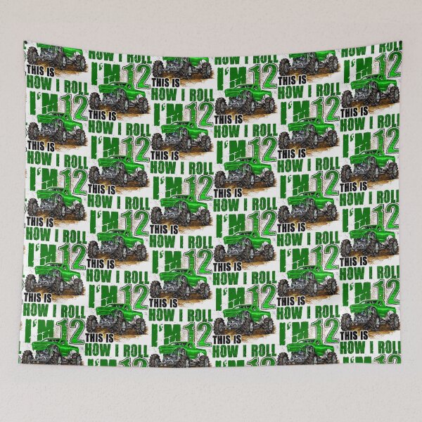 Item preview, I'm 12 This Is How I Roll Monster Truck Birthday designed and sold by JRRTs.