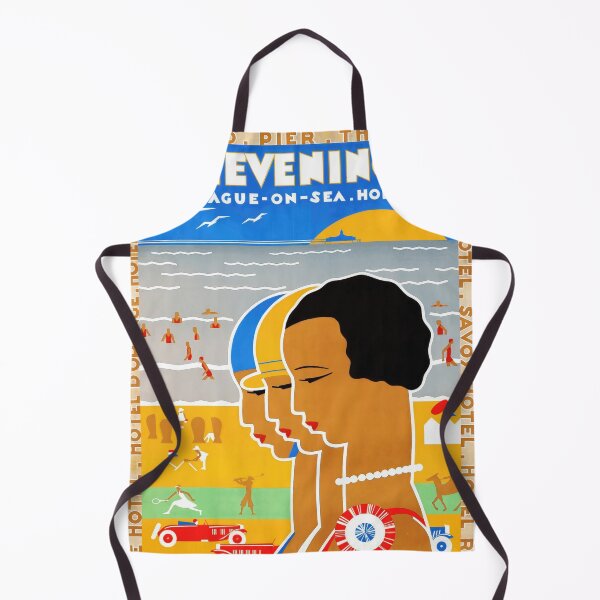 Item preview, Vintage Art Deco Travel Poster | Scheveningen Seaside Resort | Retro Wall Art & Home Decor | Holland | The Hague | 1920s Style designed and sold by artofuniverse.
