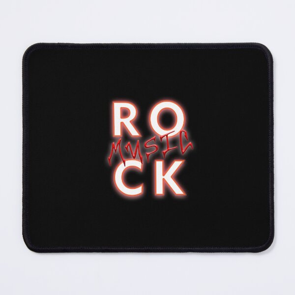 Item preview, Rock | Music | red | white | 2025 designed and sold by aloresarts.