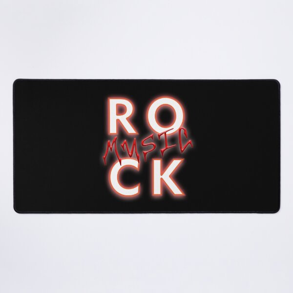 Item preview, Rock | Music | red | white | 2025 designed and sold by aloresarts.