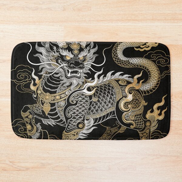 Item preview, Divine Silver and Gold Qilin Mythical Beast designed and sold by zzz888.