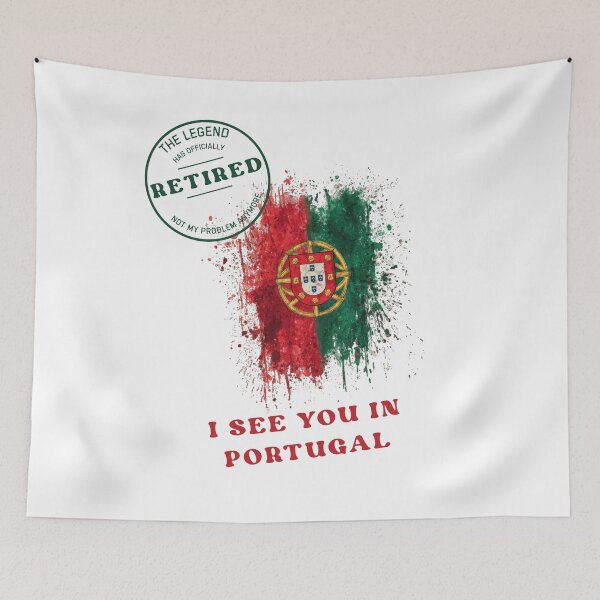 Item preview, Retirement funny design Legend Retired See you in Portugal designed and sold by TeeArtWorld.
