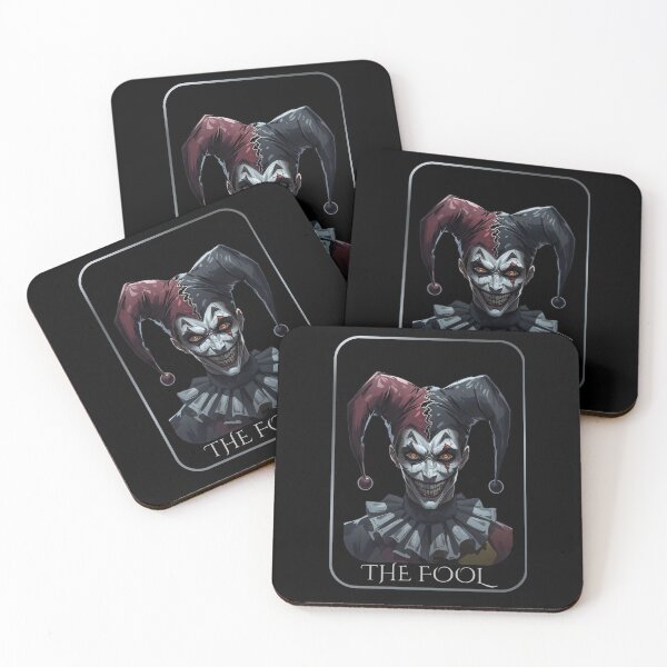 Item preview, The Fool – Dark Jester Tarot Card designed and sold by Fradikal.