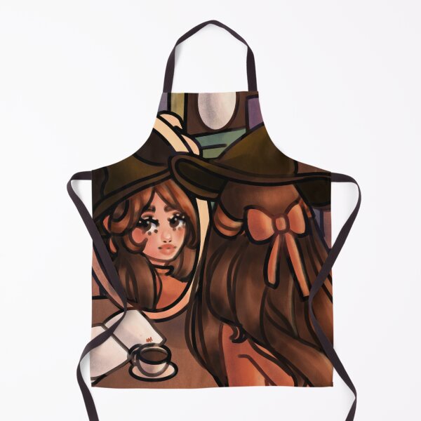 Item preview, Autumn cute witch on a library designed and sold by Stellia Art.