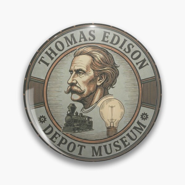 Item preview, Thomas Edison museum depot port huron michigan designed and sold by tuckersemporium.