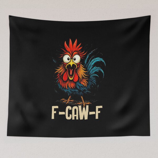 Item preview, F Caw F Rooster Bird Fcawf Chicken Whisperer Fawk Off  designed and sold by JotarO1xkio.