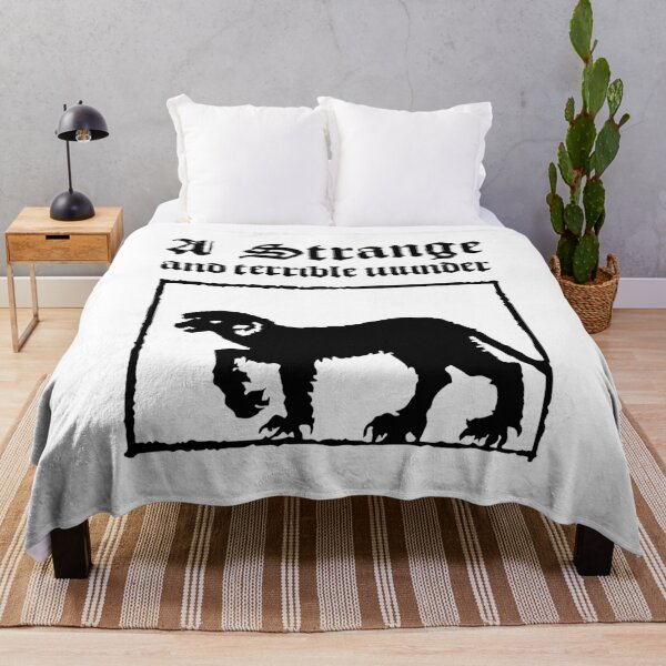 Item preview, Black Shuck "A Strange and Terrible Wonder" - East Anglian Folk Lore (black) designed and sold by Larkwort.