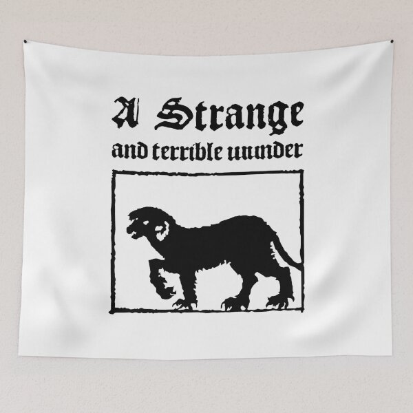 Item preview, Black Shuck "A Strange and Terrible Wonder" - East Anglian Folk Lore (black) designed and sold by Larkwort.