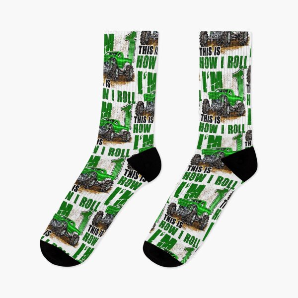 Item preview, I'm 1 This Is How I Roll Monster Truck Birthday designed and sold by JRRTs.