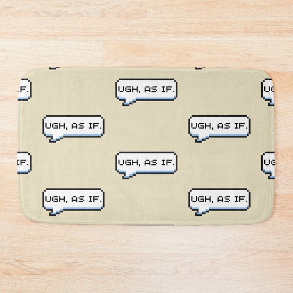 Item preview, Ugh, As If Sticker designed and sold by Potato Quality Prints.