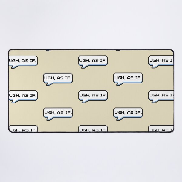 Item preview, Ugh, As If Sticker designed and sold by Potato Quality Prints.