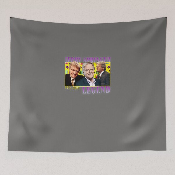 Item preview, RIP JERRY SPRINGER LEGEND HOMAGE designed and sold by VolkmarSeile.
