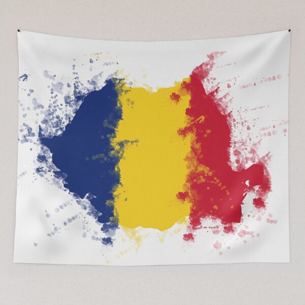 Item preview, Romania | map | flag | drapel | harta | 2025 designed and sold by aloresarts.