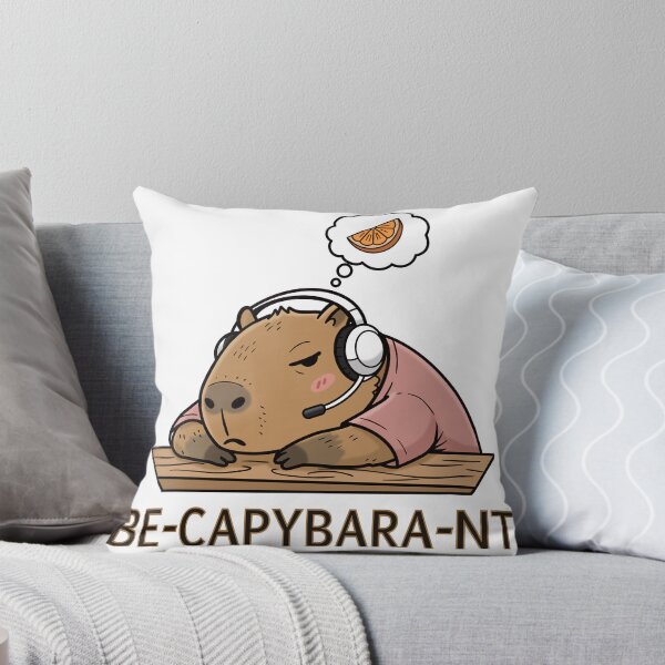 Item preview, Lazy Depressed capybara Listening to Music designed and sold by holywarter.