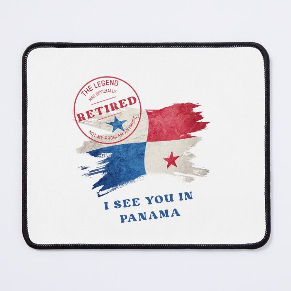Item preview, Retirement funny design Legend Retired See you in Panama designed and sold by TeeArtWorld.