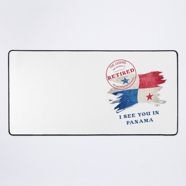 Item preview, Retirement funny design Legend Retired See you in Panama designed and sold by TeeArtWorld.
