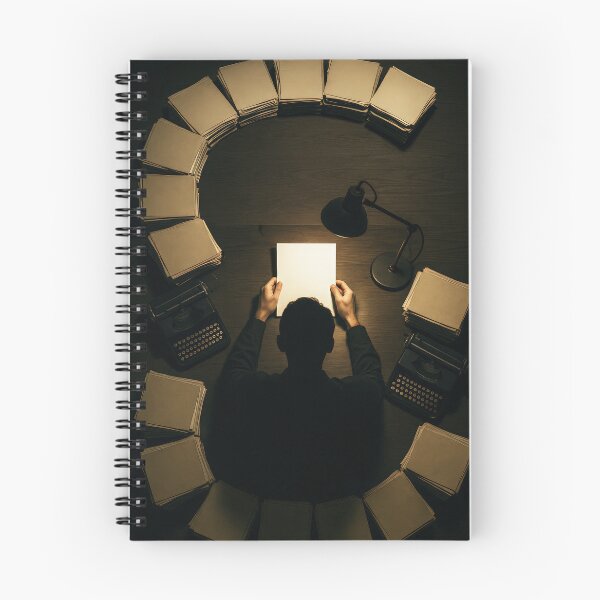 Item preview, Writer Surrounded Manuscripts Creativity designed and sold by Cine8.