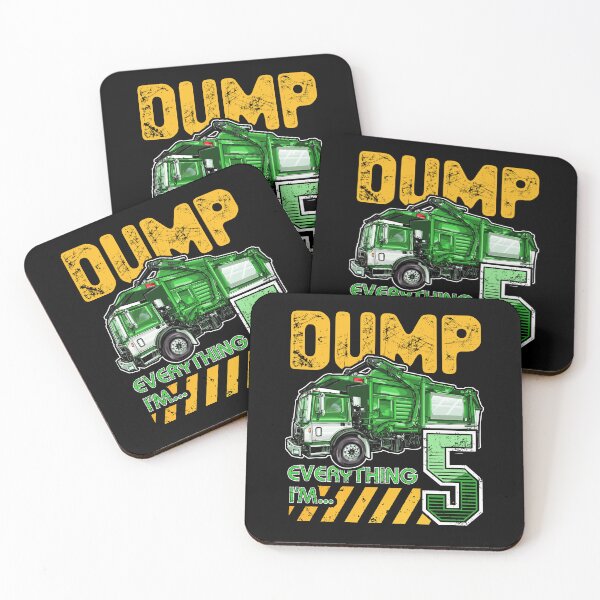 Item preview, Garbage Truck Birthday 5 Funny Trash Truck Party designed and sold by JRRTs.