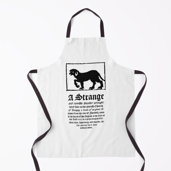 Item preview, Black Shuck "A Strange and Terrible Wonder" - East Anglian Folk Lore (black) designed and sold by Larkwort.